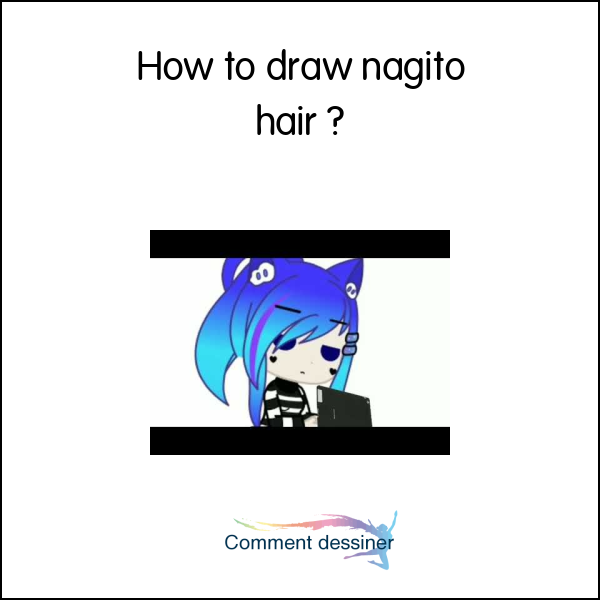 How to draw nagito hair